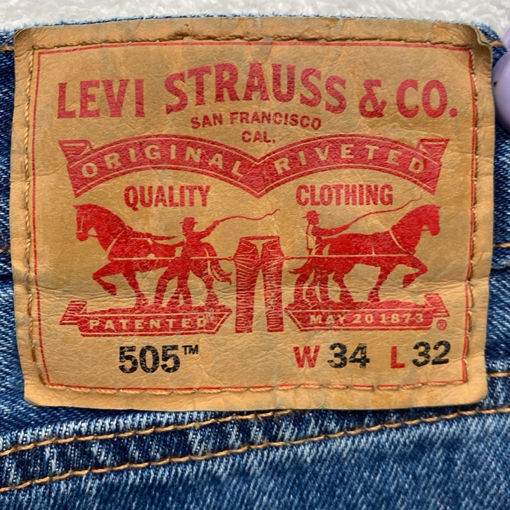 505 Levi's Jeans W34 L32